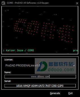 Prodad通用注冊(cè)機(jī) 解鎖Prodad公司所有軟件產(chǎn)品的便捷工具
